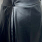 PLUS ANGELICA LEATHER SKIRT