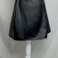 PLUS ANGELICA LEATHER SKIRT