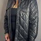 BRENDA QUILTED FAUX LEATHER JACKET