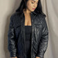 BRENDA QUILTED FAUX LEATHER JACKET