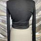 CAMELIA RUCHED LONG SLEEVE TOP