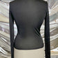 CAMELIA RUCHED LONG SLEEVE TOP