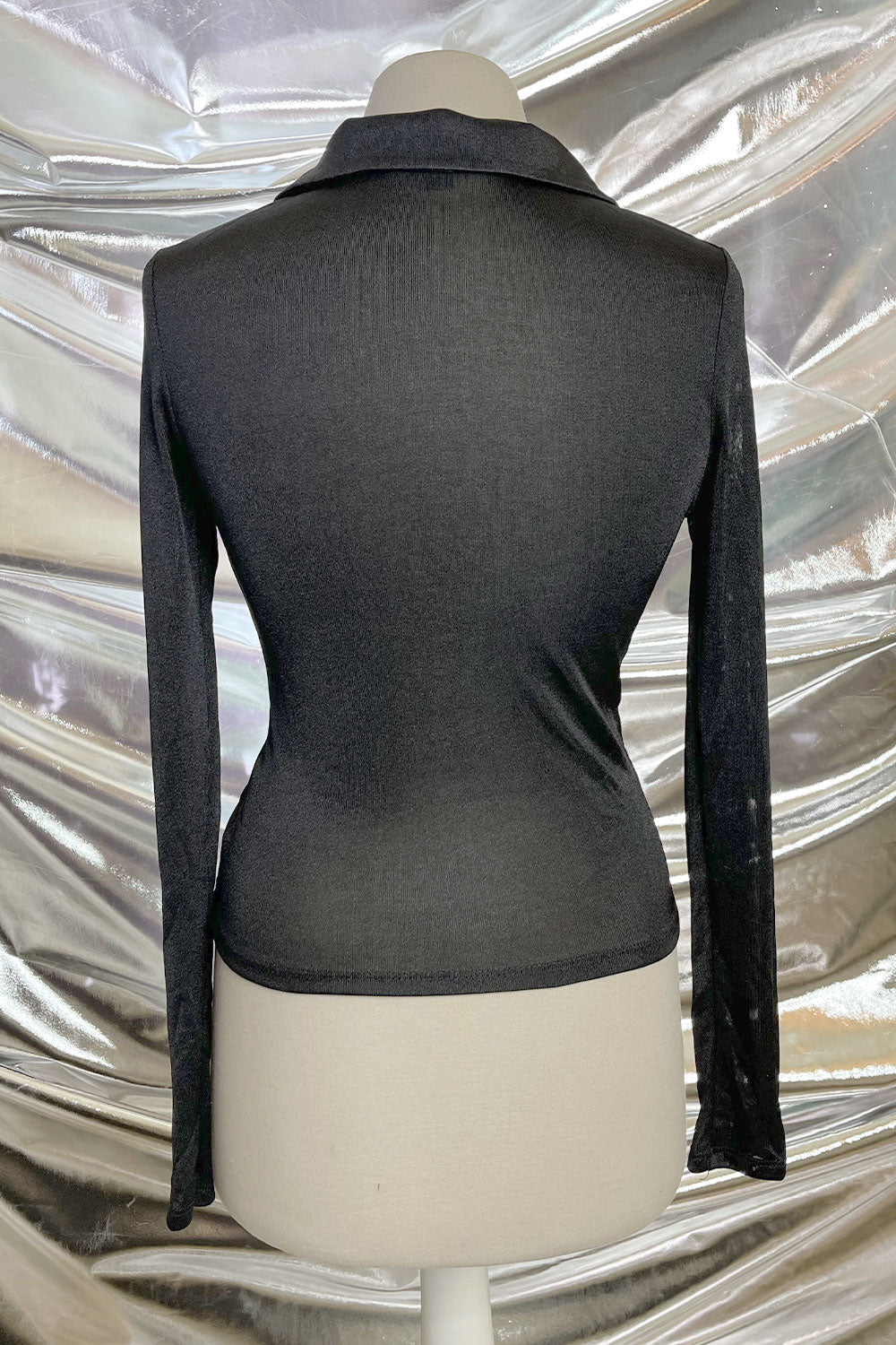 CAMELIA RUCHED LONG SLEEVE TOP