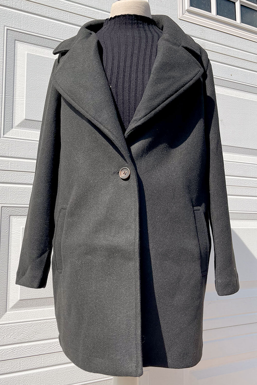 CARMEN COAT - BLACK