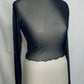 CATHY MESH CROP TOP