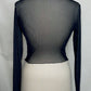 CATHY MESH CROP TOP