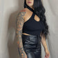 CHRISSY RACERBACK BRAMI TOP