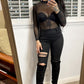 ESTELLE MESH BODYSUIT