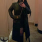 GRISELDA LEATHER TRENCH COAT