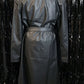GRISELDA LEATHER TRENCH COAT