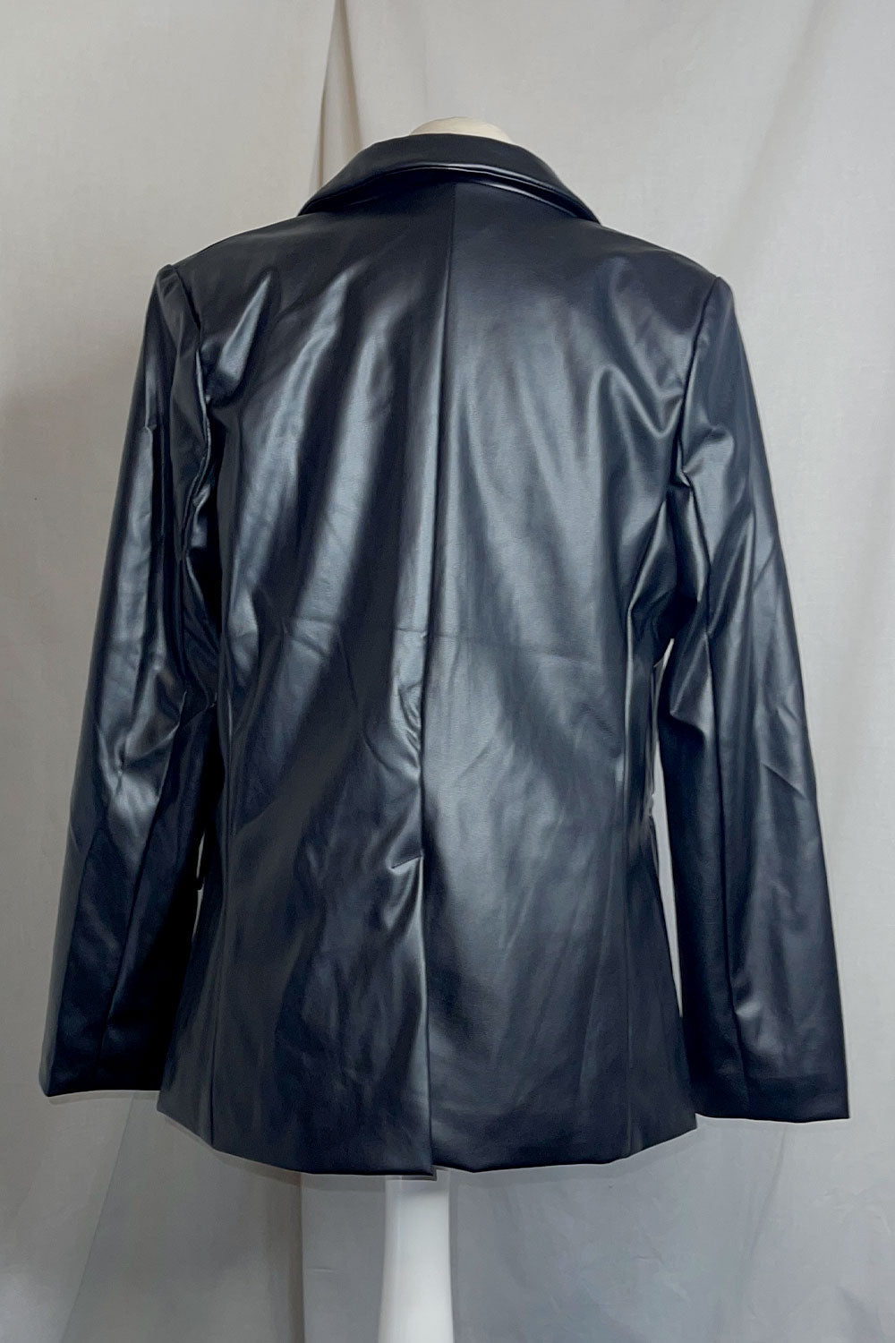 ISABELLA LEATHER BLAZER