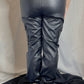 JACKIE FAUX LEATHER CARGO PANTS