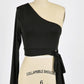 JADE ONE-SHOULDER TOP