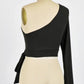 JADE ONE-SHOULDER TOP