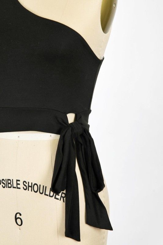 JADE ONE-SHOULDER TOP