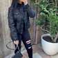 JENNA VEGAN LEATHER JACKET