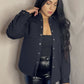 LAUREN DIAMOND QUILTED SHACKET