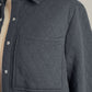 LAUREN DIAMOND QUILTED SHACKET