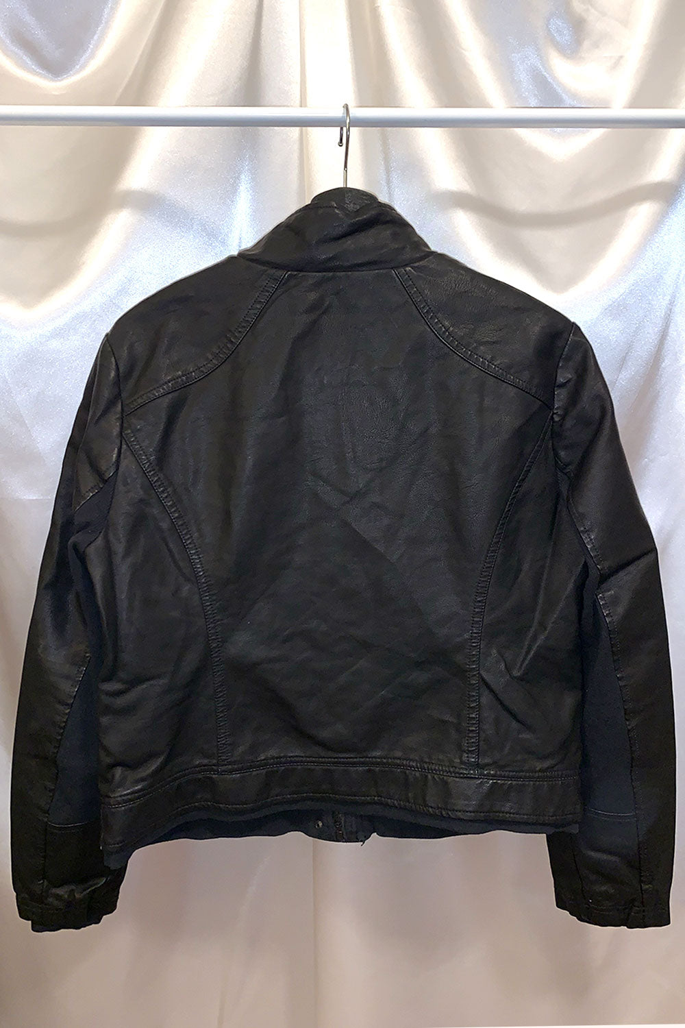 JENNA VEGAN LEATHER JACKET