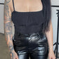 LILY SLINKY CROP TOP