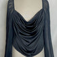 PLUS LORENA COWL NECK TOP