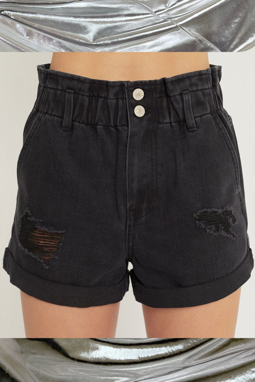 ROXANA DENIM SHORTS