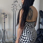 STACEY CHECKERED DRESS