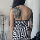 STACEY CHECKERED DRESS