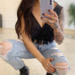 TATIANA SATIN BODYSUIT