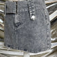 VICTORIA DENIM MICRO MINI SKIRT