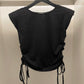 LOLA SHOULDER-PAD TOP