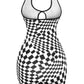 STACEY CHECKERED DRESS