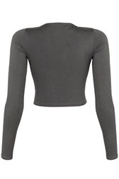 MARIANNA CRISS CROSS TOP – BLACK + MOON