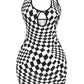 STACEY CHECKERED DRESS